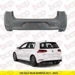 Load image into Gallery viewer, VW GOLF REAR BUMPER 2017 – 2020 NO PARKING SENSORS OE 5G6807417BQGRU