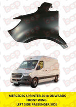 Load image into Gallery viewer, MERCEDES SPRINTER FRONT WING 2018 ON LEFT PASSENGER SIDE A9108810000 w907 w910
