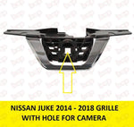 Load image into Gallery viewer, FOR NISSAN JUKE 2014 - 2019 FRONT MAIN BADGE GRILLE WITH CHROME & CAMERA HOLE
