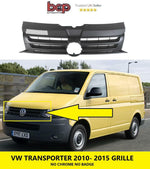 Load image into Gallery viewer, VW TRANSPORTER GRILLE T5.1 2010 - 2015 FRONT RADIATOR BADGE HOLDER NO CHROME