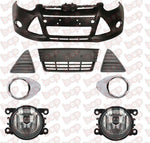 Load image into Gallery viewer, FORD FOCUS FRONT BUMPER COMPLETE KIT WITH FOGS 2011 - 2014 PRIMED OE 1719342