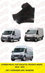 Load image into Gallery viewer, FIAT DUCATO 2014 ON FRONT WING NO MOULDING HOLE LEFT PASSENGER OEM QUALITY