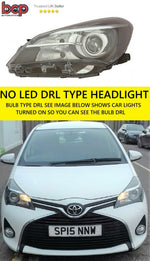 Load image into Gallery viewer, TOYOTA YARIS 2014 - 2018 HEADLIGHT HEADLAMP LEFT PASSENGER PROJECTOR NO LED