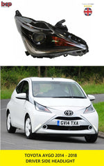 Load image into Gallery viewer, TOYOTA AYGO 2015 - 2018 HEADLIGHT HEADLAMP RIGHT DRIVER SIDE 811300H141 NEW