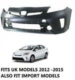 Load image into Gallery viewer, TOYOTA PRIUS 2012 -2015 FRONT BUMPER NEW NO WASHER OR SENSOR HOLES INSURANCE