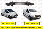 Load image into Gallery viewer, MERCEDES VITO VIANO W639 2003 - 2015 FRONT BUMPER REINFORCEMENT BAR CARRIER