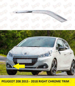 Load image into Gallery viewer, PEUGEOT 208 FRONT BUMPER CHROME TRIM RIGHT GRILLE 1613503380 2015 - 2018