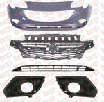 Load image into Gallery viewer, VAUXHALL CORSA E FRONT BUMPER COMPLETE KIT 2015 - 2019 PRIMED NO SENSORS NEW