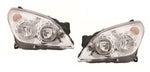 Load image into Gallery viewer, VAUXHALL ASTRA (H) 2007-2009 FRONT HEADLIGHTS CHROME X 1 PAIR (1 LEFT & 1 RIGHT)