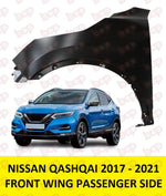 Load image into Gallery viewer, FOR NISSAN QASHQAI 2017 - 2021 FRONT WING LEFT NEAR SIDE PASSENGERS PRIMED NEW