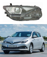 Load image into Gallery viewer, TOYOTA AURIS 2015 - 2019 HEADLIGHT HALOGEN DRIVER SIDE LED DRL 81130-02K40 NEW