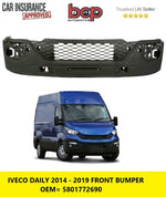 Load image into Gallery viewer, IVECO DAILY 2014 - 2019 FRONT BUMPER TEXTURED NEW INSURANCE APPROVED