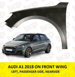 Load image into Gallery viewer, AUDI A1 2018 ON FRONT WING LEFT PASSENGER SIDE INSURANCE APPROVED 82A821021