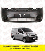 Load image into Gallery viewer, FOR NISSAN NV200 2011 - 2018 FRONT BUMPER TEXTURED 620223LG0A NOT ELECTRIC VANS