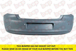 Load image into Gallery viewer, VOLKSWAGEN POLO 6R 2009 – 2014 REAR BUMPER WITH SENSORS 6R6807417ASGR PRIMED