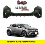 Load image into Gallery viewer, TOYOTA CHR 2016 - 2020 REAR BUMPER INSURANCE SPEC 52159F490 NO PARKING SENSOR