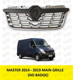 Load image into Gallery viewer, RENAULT MASTER 2014 - 2019 GRILLE MAIN RADIATOR NO BADGE 623104199r