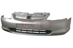 Load image into Gallery viewer, HONDA CIVIC 2001 - 2003 FRONT BUMPER PRIMED BRAND NEW WITH GRILLE SEE IMAGE
