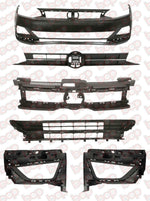 Load image into Gallery viewer, VW POLO FRONT BUMPER COMPLETE KIT WITH GRILLES 2017 - 2021 2G0807217GRU