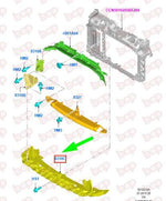 Load image into Gallery viewer, FORD FIESTA 2013 - 2017 LOWER AIR DEFLECTOR Underbody Panel 1791900