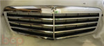 Load image into Gallery viewer, MERCEDES E CLASS W212 2009 - 2013 FRONT GRILLE CHROME AND BLACK BRAND NEW