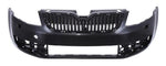 Load image into Gallery viewer, SKODA OCTAVIA 2013-2017 FRONT BUMPER PRIMED NEW WITH WASHER JET HOLES 5E0807217A