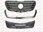 Load image into Gallery viewer, MERCEDES SPRINTER FRONT BUMPER COMPLETE KIT 2014 - 2018 TEXTURED A90688015709B51