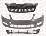 Load image into Gallery viewer, SKODA FABIA 2010 - 2014 FRONT BUMPER COMPLETE KIT ALL GRILLES NO FOG LIGHT