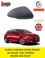 Load image into Gallery viewer, VAUXHALL ASTRA K 2015 ON DOOR MIRROR COVER RIGHT PRIMED NEEDS PAINTING 13396540
