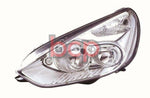 Load image into Gallery viewer, FORD GALAXY S MAX 2006 - 2013 HEADLIGHT HEADLAMP LHS PASSENGER SIDE LEFT