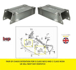 Load image into Gallery viewer, MERCEDES E CLASS W212 FRONT LEFT & RIGHT IMPACT CHASSIS ABSORBER BOTH SIDE NEW