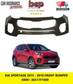 Load image into Gallery viewer, KIA SPORTAGE 2015 – 2018 FRONT BUMPER NOT PRIMED INSURANCE APPROVED 86511F1000