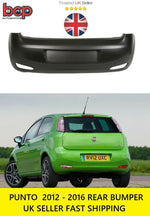 Load image into Gallery viewer, FIAT PUNTO 2012 - 2018 REAR BUMPER NEW INSURANCE APPROVED HIGH QUALITY 735564075