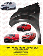 Load image into Gallery viewer, TOYOTA PROACE 2016 2017 2018 2019 2020 2021 2022 FRONT WING LEFT PASSENGER SIDE