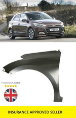 Load image into Gallery viewer, HYUNDAI i20 2015 - 2018 FRONT WING LEFT PASSENGERS SIDE INSURANCE APPROVED