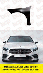 Load image into Gallery viewer, MERCEDES A CLASS W177 FRONT WING LEFT PASSENGERS SIDE INSURANCE SPEC ALUMINIUM