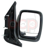 Load image into Gallery viewer, FITS NISSAN NV300 2016 ON DOOR WING MIRROR DRIVER SIDE RH ELECTRIC BLACK COVER N