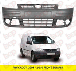 Load image into Gallery viewer, VW CADDY 2004 - 2010 FRONT BUMPER NO PARKING SENSORS INSURANCE APPROVED