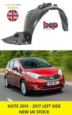 Load image into Gallery viewer, FITS NISSAN NOTE 2013 – 2017 SPLASH GUARD WHEEL ARCH INNER TIRM PASSENGER SIDE