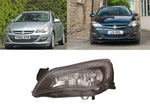 Load image into Gallery viewer, VAUXHALL ASTRA J MK6 2013 - 2015 HEADLIGHT HEADLAMP PASSENGERS SIDE BLACK TRIM