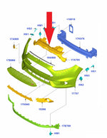Load image into Gallery viewer, FORD FIESTA MK7 2013-2017 FRONT BUMPER BACKING SUPPORT HIGH QUALITY BRAND NEW