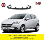 Load image into Gallery viewer, VAUXHALL CORSA E 2015 - 2018 FRONT BUMPER LOWER REINFORCEMENT BAR LIMTER