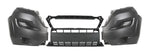 Load image into Gallery viewer, CITROEN RELAY 2014 - 2024 FRONT BUMPER CENTRE LEFT RIGHT ALL 3 SECTIONS BLACK