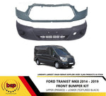 Load image into Gallery viewer, FORD TRANSIT MK8 2014 - 2019 FRONT BUMPER KIT LOWER AND UPPER READY TO PAINT