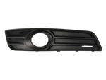 Load image into Gallery viewer, AUDI A3 2008 – 2014 FRONT BUMPER FOG LIGHT GRILLE BLACK WITH HOLE DRIVER RIGHT