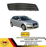 Load image into Gallery viewer, AUDI A3 2008–2012 FRONT BUMPER GRILLE NO HOLE DRIVER SIDE RIGHT