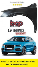 Load image into Gallery viewer, AUDI Q3 2015 - 2018 FRONT WING LEFT PASSENGERS NEW INSURANCE APPROVED PRIMED