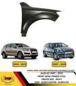 Load image into Gallery viewer, AUDI Q7 2007 - 2015 FRONT WING FENDER PRIMED DRIVER SIDE RIGHT STEEL NEW