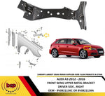 Load image into Gallery viewer, AUDI A3 2012 - 2019 FRONT WING UPPER BRACKET METAL FENDER HOLDER DRIVERS RIGHT