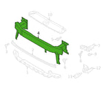 Load image into Gallery viewer, AUDI Q3 2018 - 2025 FRONT BUMPER REINFORCER IMPACT CRASH BAR ALUMINIUM 83A807109